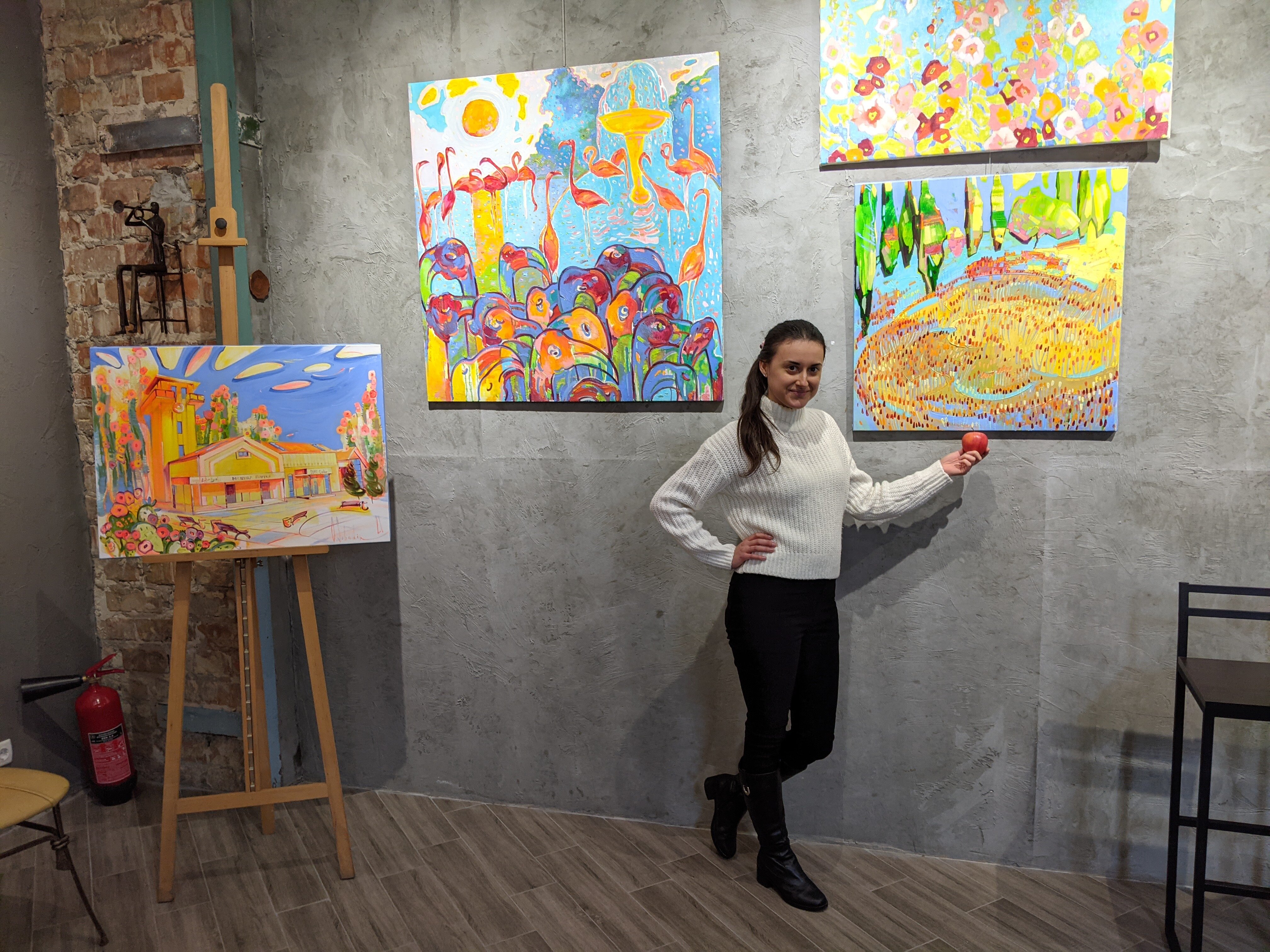 I continue my personal creative search in my call to people - to love and enjoy life!