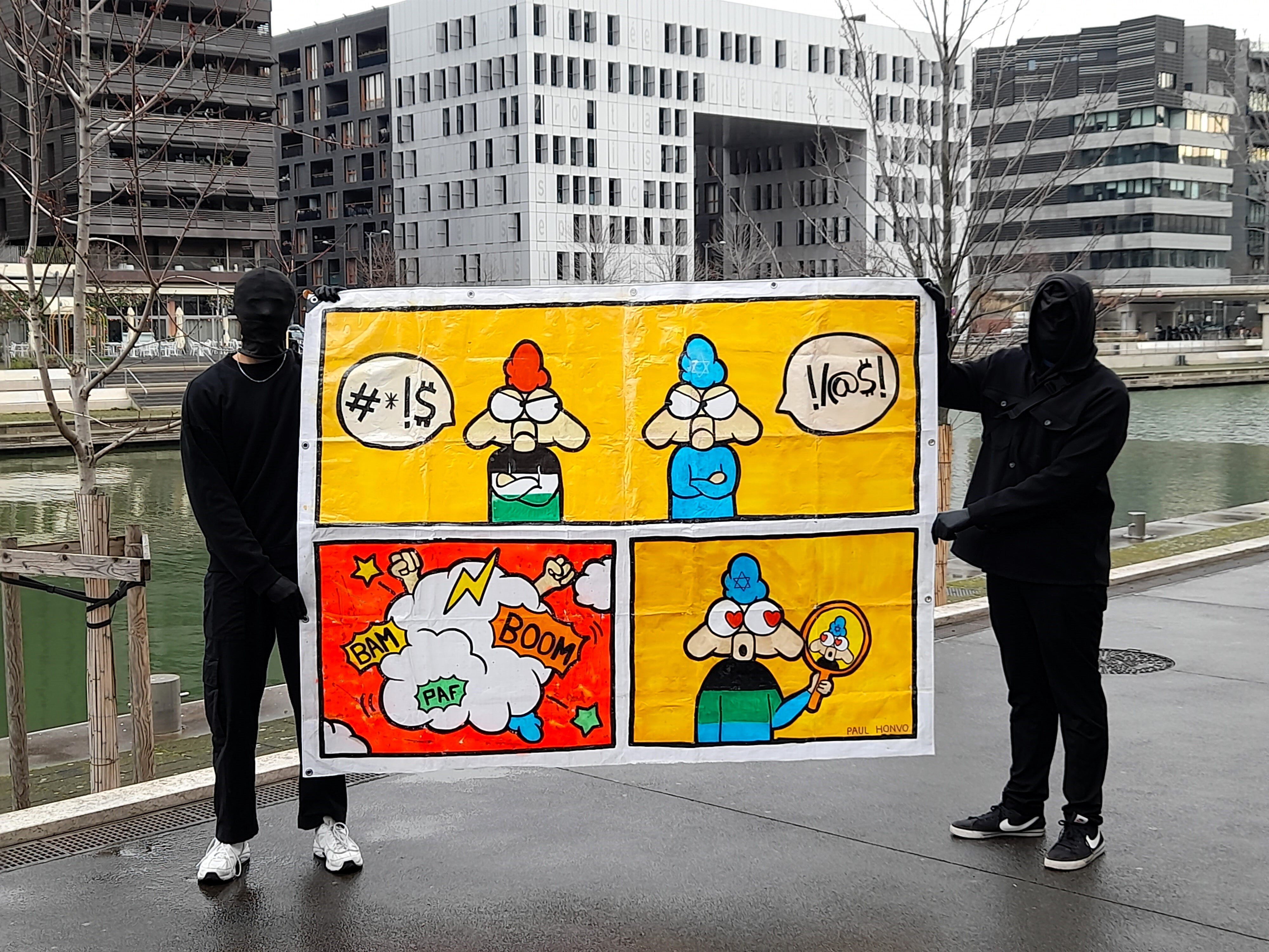 "LE CONFLIT", Paul Honvo, 2024
