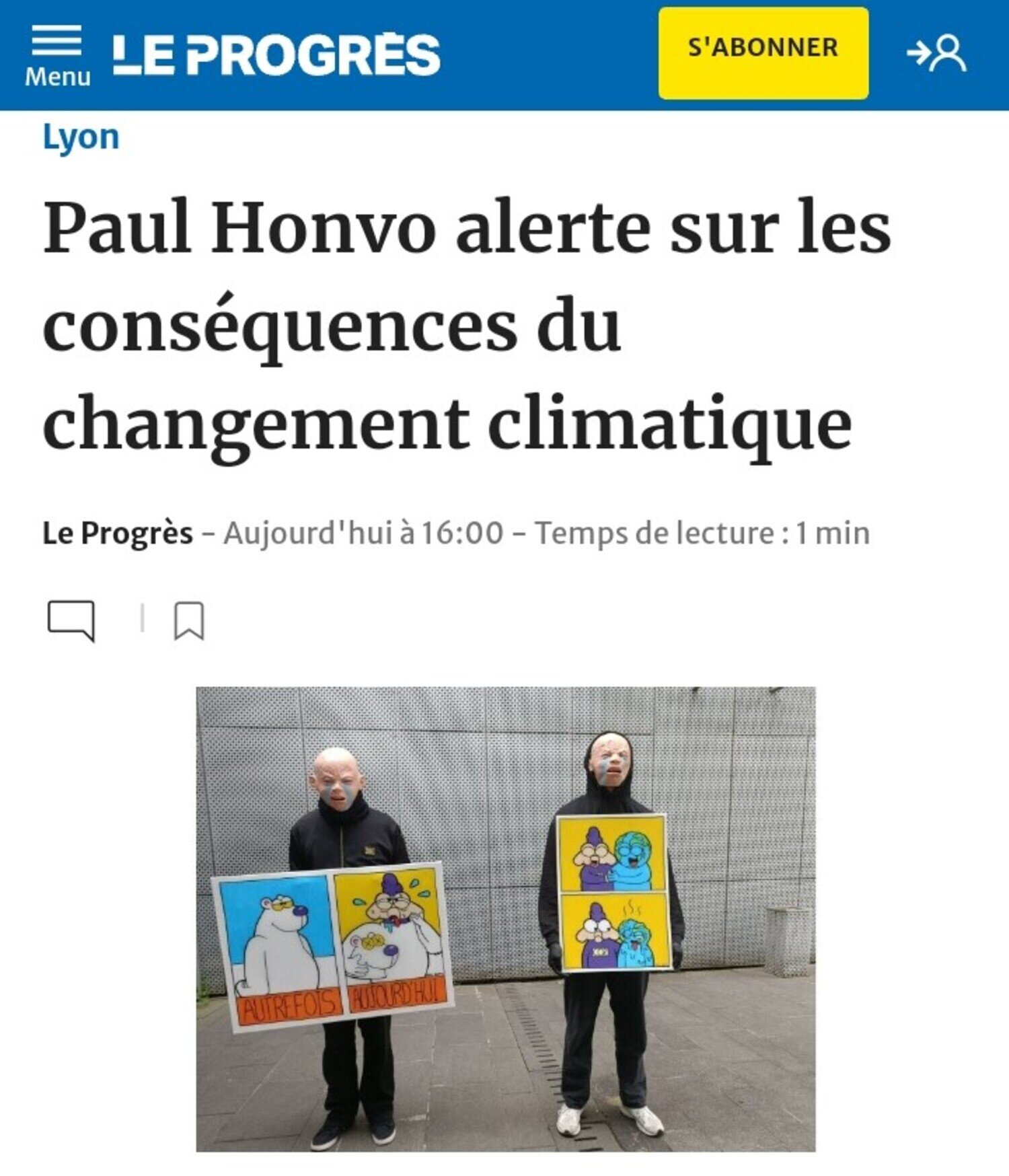 Paul Honvo (presse)