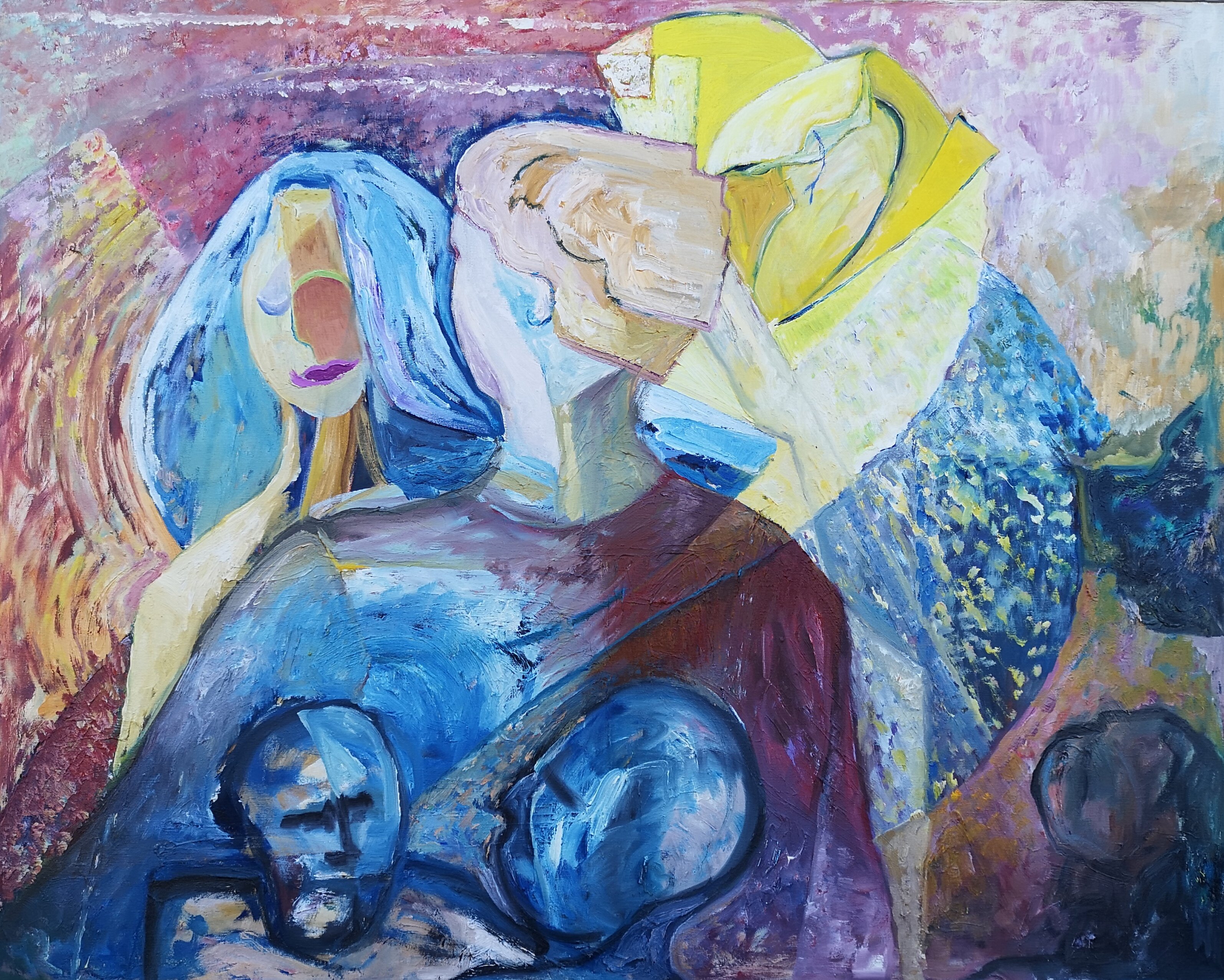 The dance. Oil on canvas 80x100 cm.