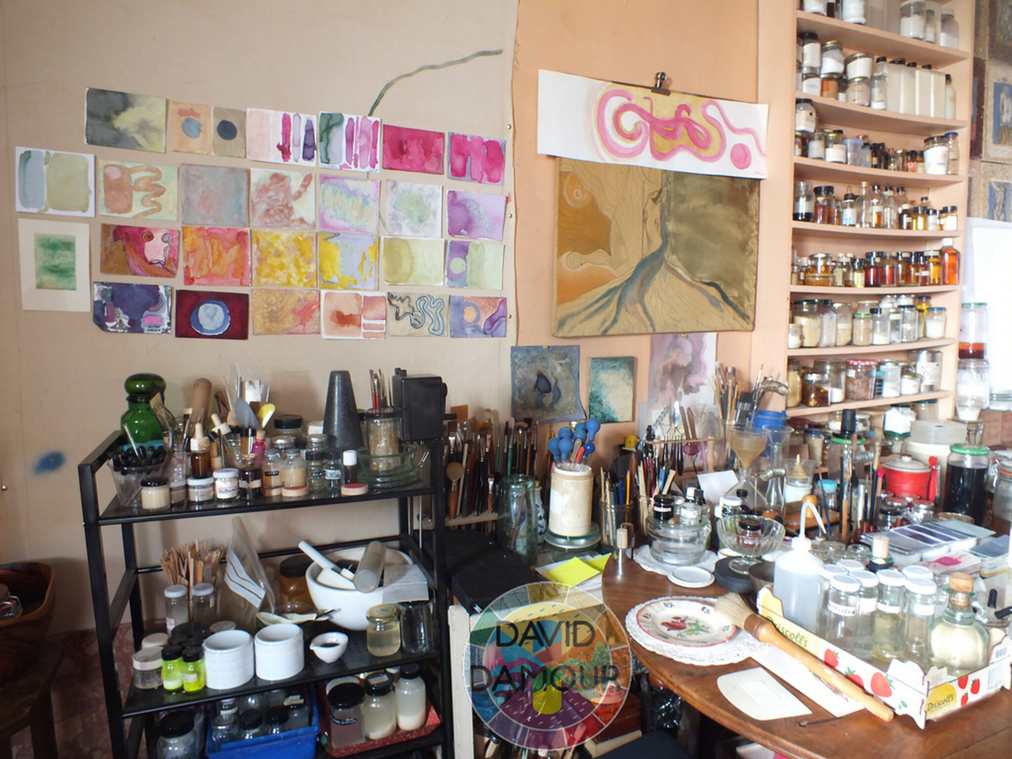 Ateliers et encres naturelles par David Damour 27 Mars 2019