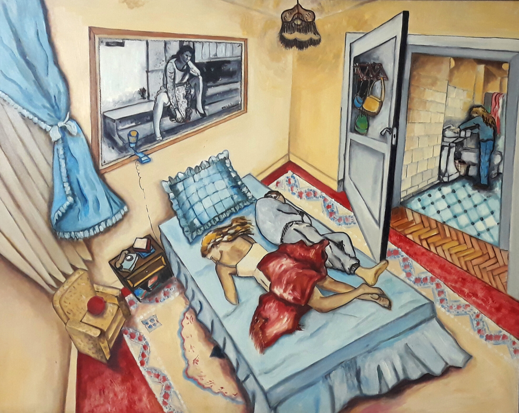 Oleo sobre Canva 016 - Milênio 03-1999 92x140