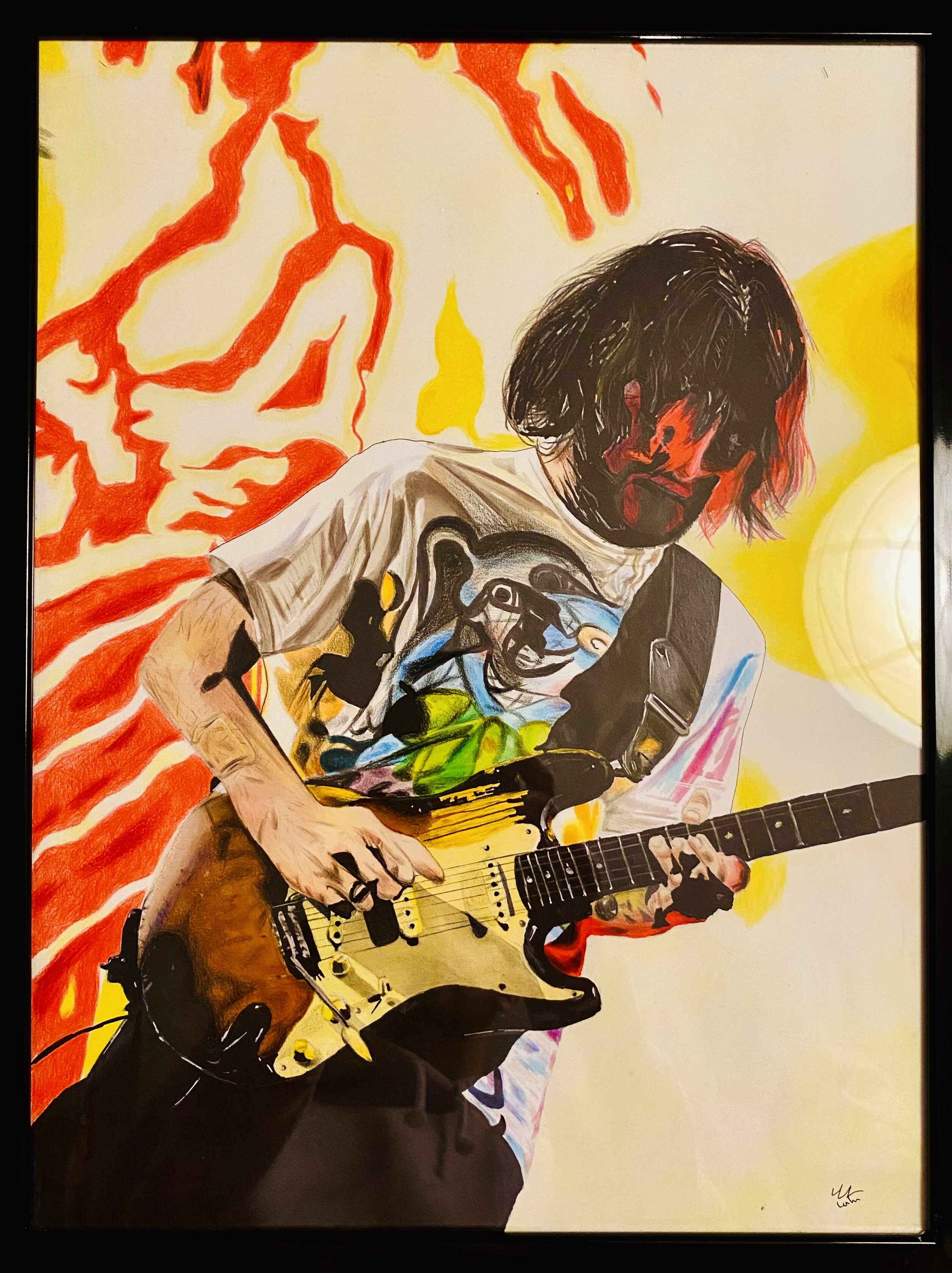 Guitariste John Frusciante RHCP