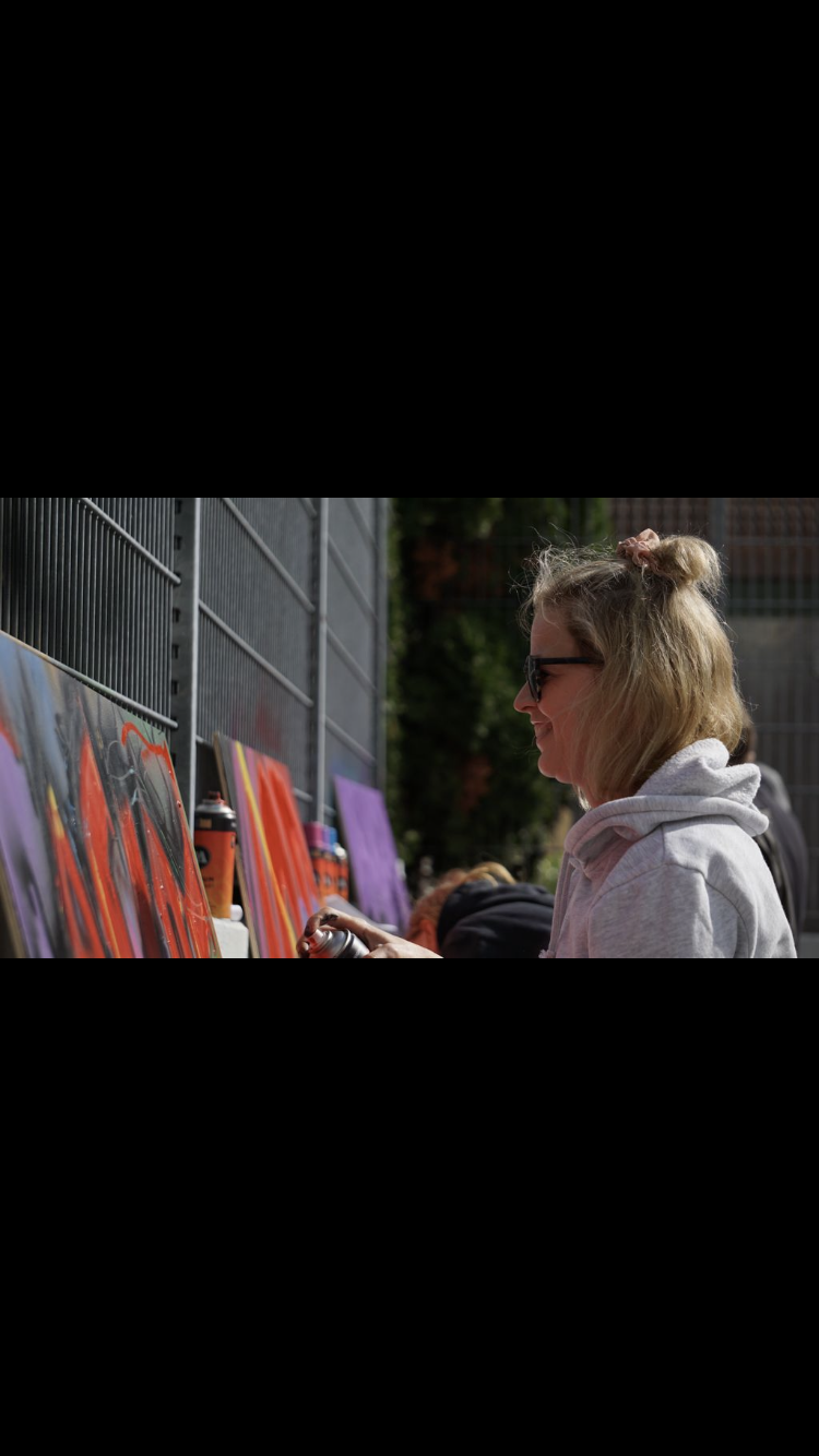 Graffiti Workshop with my students